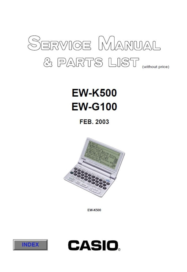 EW-K500, EW-G100